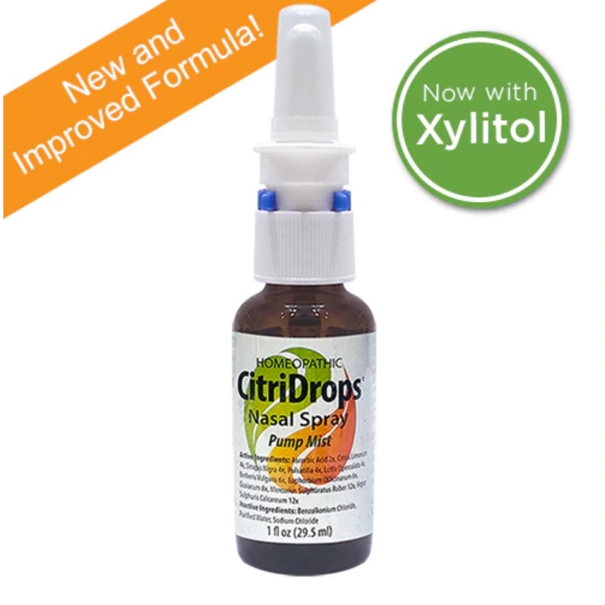 CitriDrops Nasal Spray Steroid Free Nasal Decongestant